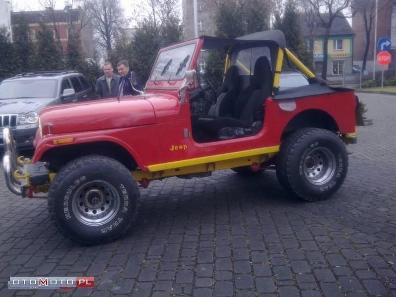 Jeep CJ IDEALNY DO TERENU