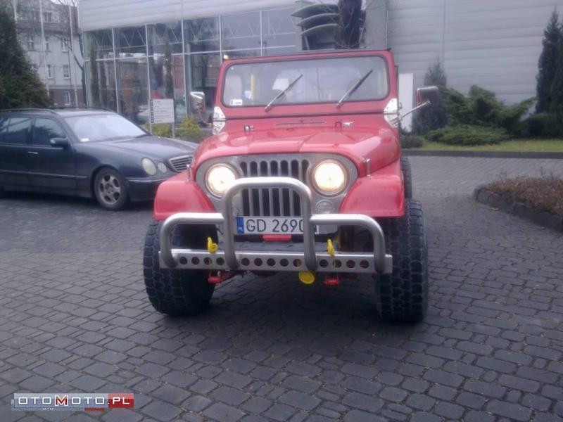 Jeep CJ IDEALNY DO TERENU