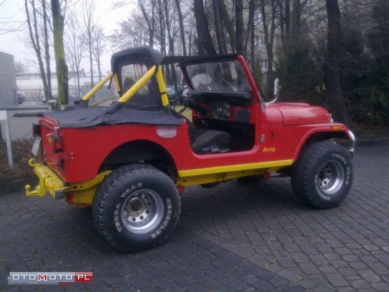 Jeep CJ IDEALNY DO TERENU