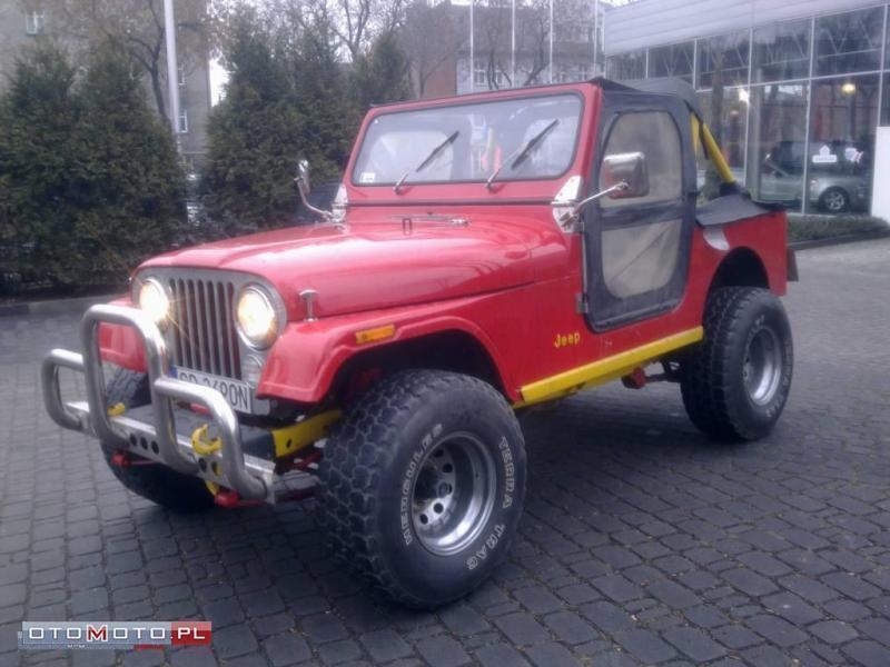 Jeep CJ IDEALNY DO TERENU