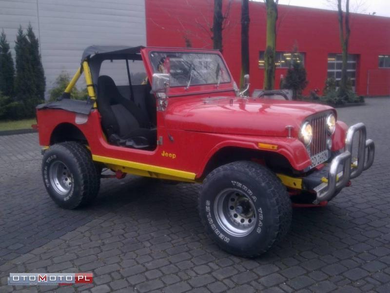 Jeep CJ IDEALNY DO TERENU