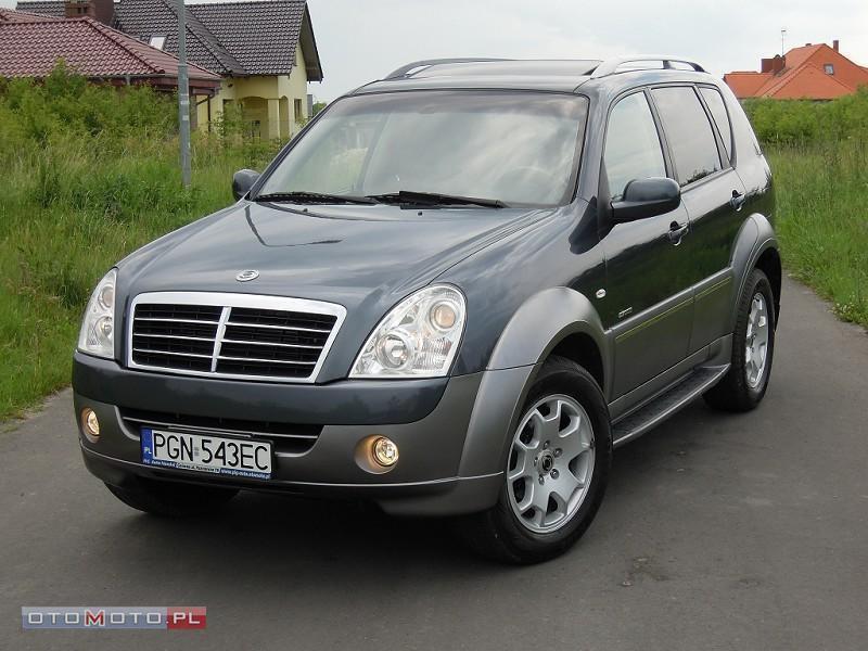 SsangYong REXTON XDi,163KM,ALU,SKÓRA,AUTOMAT,4x