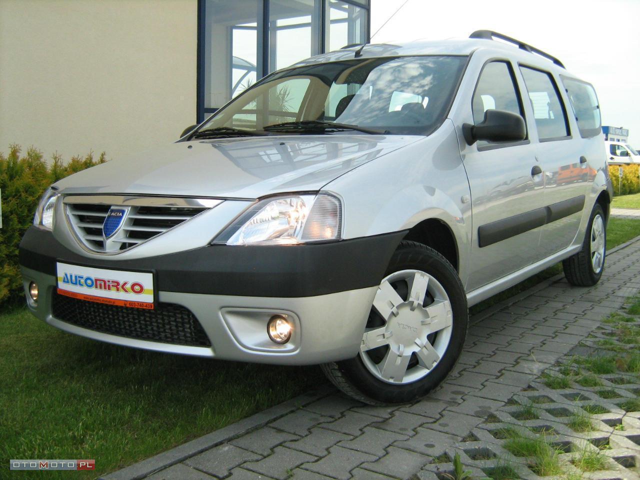 Dacia Logan 7 OSOBOWY+KLIMA+SUPER STAN