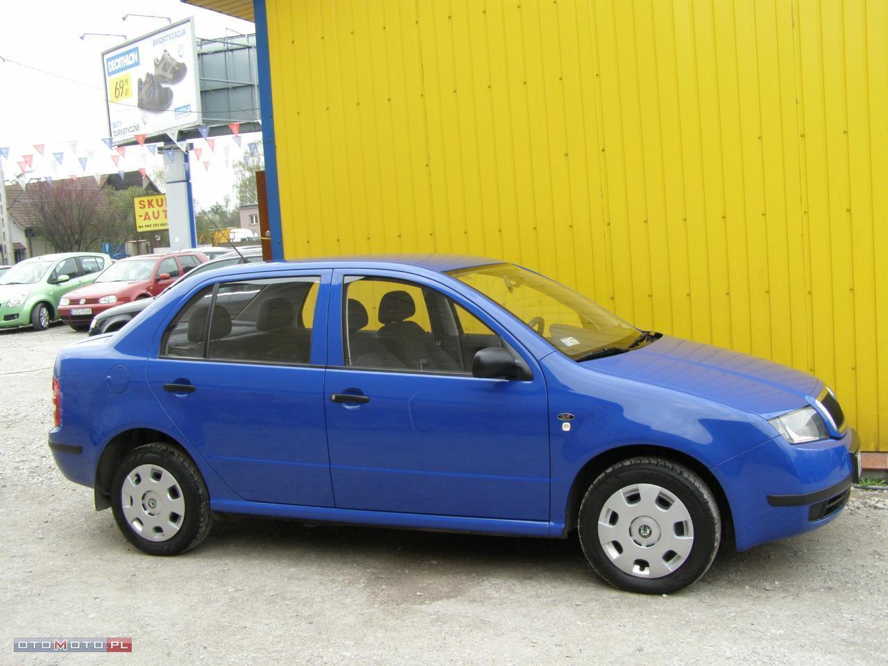 Škoda Fabia bezwypadkowy sedan klimatyzacj
