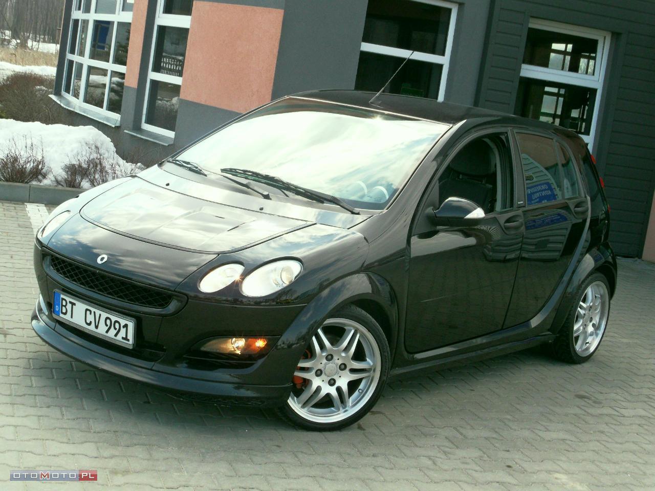 Smart Forfour BRABUS/CZARNY/06R/180KM/PIEKNY