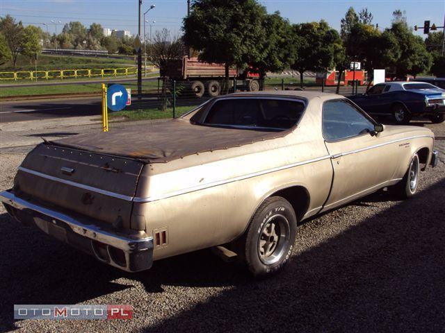 Chevrolet El Camino zabytkowy El Camino do odbudow