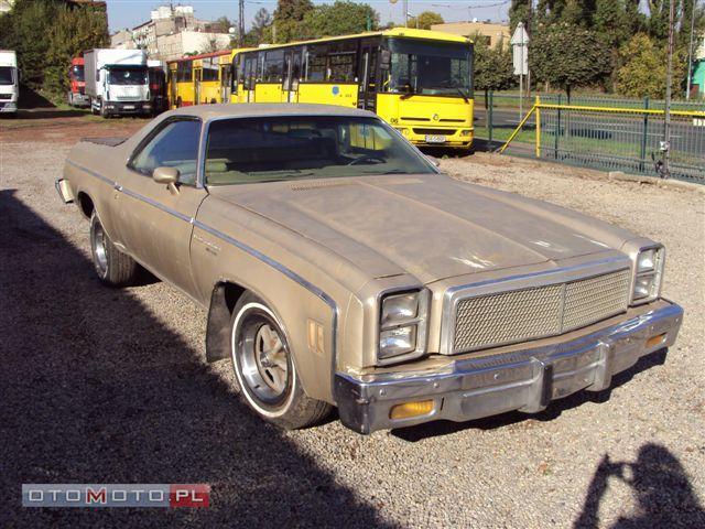 Chevrolet El Camino zabytkowy El Camino do odbudow