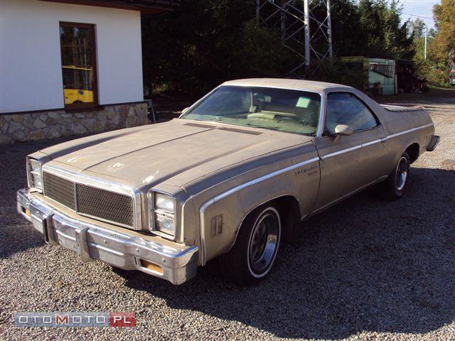 Chevrolet El Camino zabytkowy El Camino do odbudow