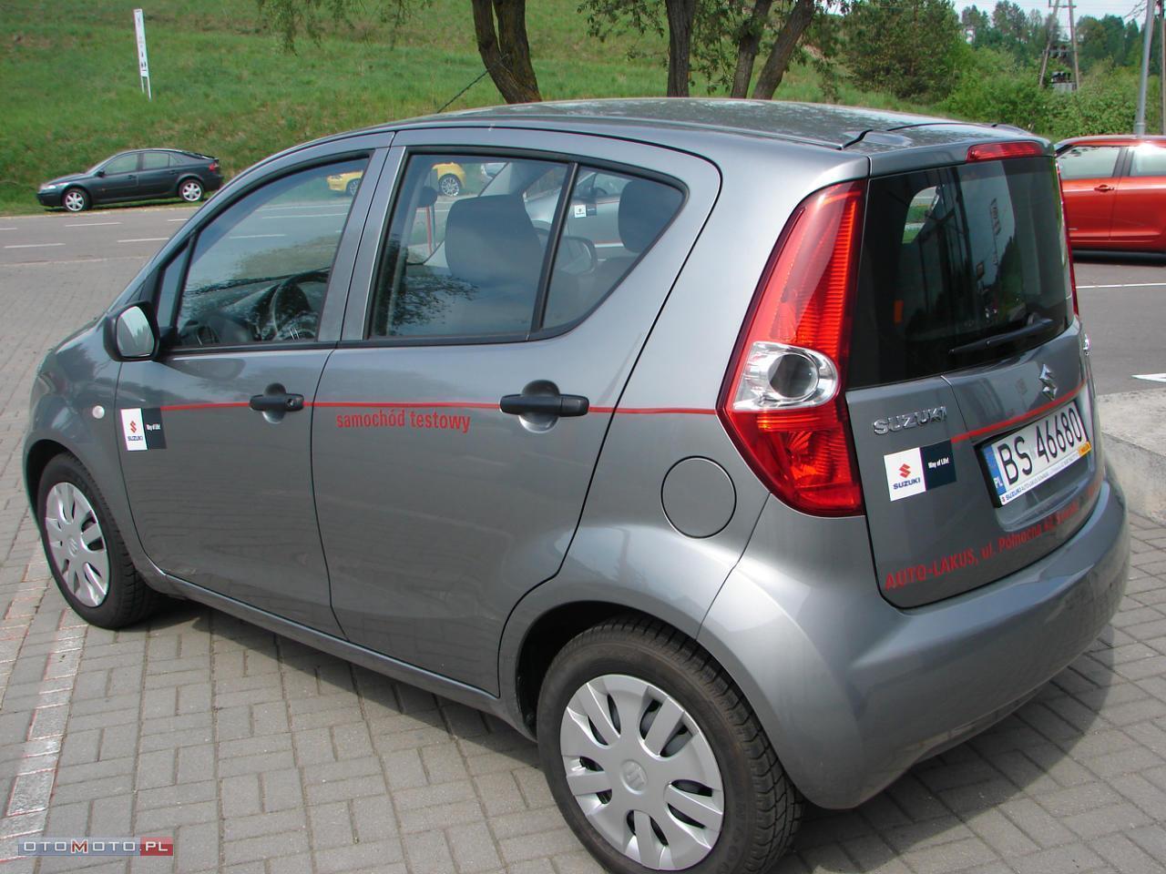 Suzuki Splash UPUST TESTOWY -SALON SUWAŁKI