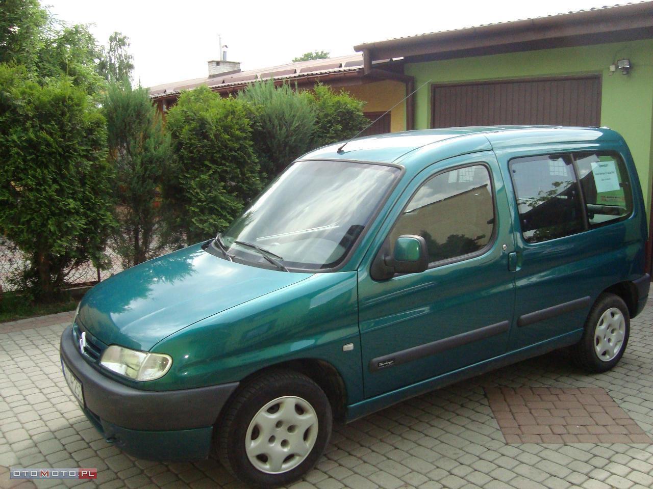 Citroën Berlingo 2002, I właściciel, 1,9 Diesel