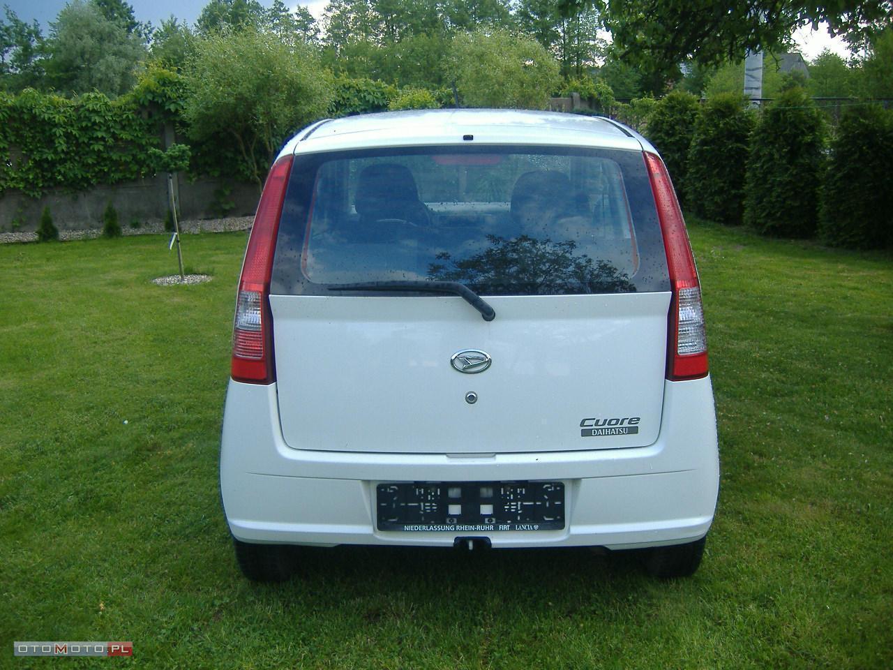 Daihatsu Cuore Możliwość rejestracji na B1