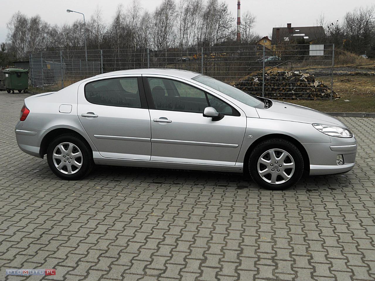 Peugeot 407 BEZWYPADKOWY 160 tyś km KLIMA